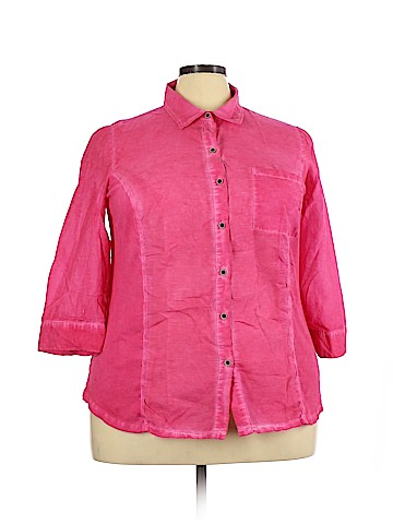 Style&Co 3/4 Sleeve Button-Down Shirt (view 1)