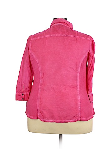 Style&Co 3/4 Sleeve Button-Down Shirt (view 2)