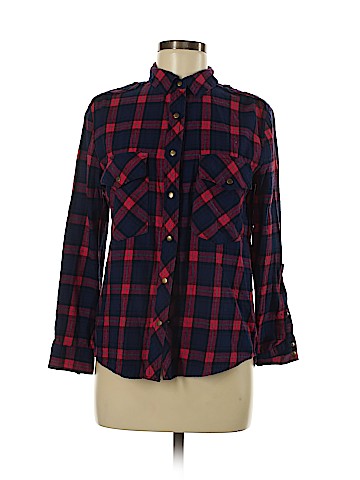 Forever 21 Long Sleeve Button-Down Shirt (view 1)