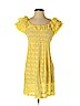 Juicy Couture 100% Cotton Yellow Casual Dress Size 2 - photo 1