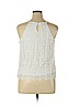 Monteau 100% Polyester White Sleeveless Top Size XL - photo 2