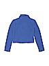 Beautees Solid Blue Jacket Size 8 - photo 2