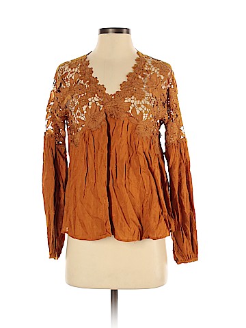 Free People Long Sleeve Blouse (view 1)