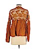 Free People Tan Long Sleeve Blouse Size XS - photo 2