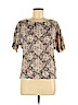 Ginger G. Tan Short Sleeve Top Size S - photo 1