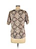 Ginger G. Tan Short Sleeve Top Size S - photo 2