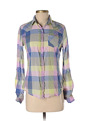 Mossimo Supply Co. Long Sleeve Button-Down Shirt (view 1)