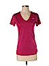 Nike 100% Polyester Pink Active T-Shirt Size XS - photo 1