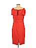 Badgley Mischka 100% Polyester Orange Cocktail Dress Size 8 - photo 2