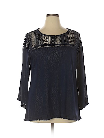 Stony Apparel 3/4 Sleeve Top (view 1)