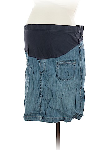 Old Navy - Maternity Denim Skirt (view 1)