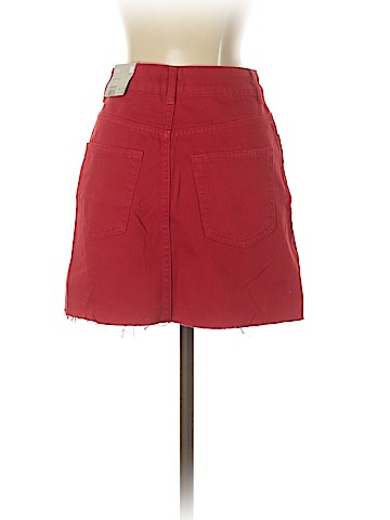 Topshop Denim Skirt (view 2)