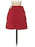 Topshop 100% Cotton Red Denim Skirt Size 2 - photo 2