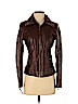 MICHAEL Michael Kors 100% Leather Brown Leather Jacket Size XS - photo 1