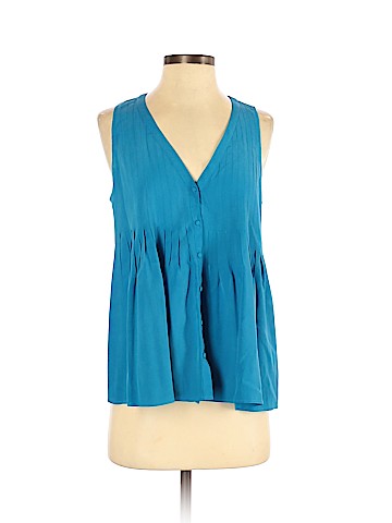 Joie Sleeveless Silk Top (view 1)