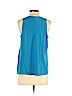 Joie 100% Silk Blue Sleeveless Silk Top Size S - photo 2