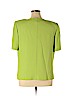 Dana Kay Green Short Sleeve Blouse Size 16 - photo 2
