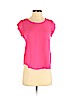 Joie 100% Silk Pink Short Sleeve Silk Top Size XS - photo 1