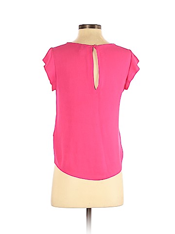 Joie Short Sleeve Silk Top (view 2)