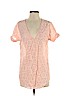 Francesca's 100% Polyester Pink Short Sleeve Top Size Sm - Med - photo 1