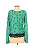 rue21 100% Polyester Green Long Sleeve Top Size M - photo 2