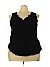 Venezia 100% Cotton Black Sleeveless Top Size 22 - 24 Plus - photo 1