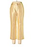 J. McLaughlin 100% Silk Yellow Silk Pants Size 12 - photo 1