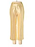 J. McLaughlin 100% Silk Yellow Silk Pants Size 12 - photo 2