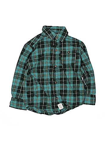 Carter's Long Sleeve Button-Down Shirt (view 1)