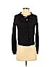 Ann Taylor 100% Merino Extra Fine Wool Black Wool Cardigan Size M (petite) - photo 1