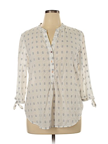 Ivanka Trump 3/4 Sleeve Blouse (view 1)