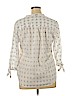 Ivanka Trump White 3/4 Sleeve Blouse Size XL - photo 2