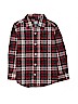 Baby Gap 100% Cotton Burgundy Long Sleeve Button-Down Shirt Size 5 - photo 1