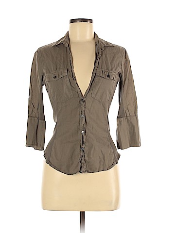 James Perse 3/4 Sleeve Blouse (view 1)