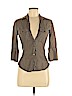 James Perse 100% Cotton Brown 3/4 Sleeve Blouse Size Sm (1) - photo 1