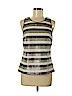 W by Worth Tan Sleeveless Blouse Size 8 - photo 1