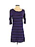 Takeout 100% Acrylic Purple Casual Dress Size M - photo 1