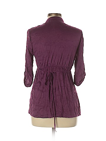 Self Esteem 3/4 Sleeve Button-Down Shirt (view 2)