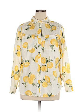 Foxcroft Long Sleeve Button-Down Shirt (view 1)