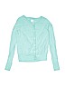 Cat & Jack 100% Cotton Green Cardigan Size 10 - 12 - photo 1