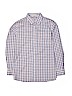 Nordstrom Checkered-gingham Pink Long Sleeve Button-Down Shirt Size 14 - photo 1