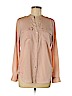 Calvin Klein 100% Polyester Pink Long Sleeve Blouse Size M (petite) - photo 1