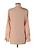 Calvin Klein 100% Polyester Pink Long Sleeve Blouse Size M (petite) - photo 2