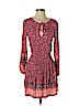 American Eagle Outfitters 100% Viscose Red Casual Dress Size XS - photo 1