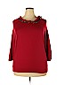 rsvp by TALBOTS Red Pullover Sweater Size 2X - photo 1