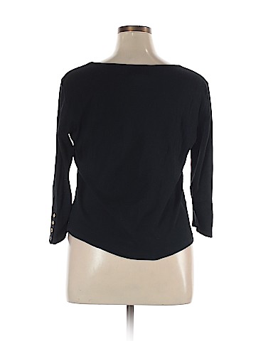 Chaps 3/4 Sleeve Top (view 2)