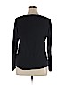 Ann Taylor LOFT 100% Cotton Black Pullover Sweater Size XL - photo 2