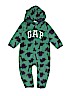Baby Gap 100% Polyester Print Green Long Sleeve Outfit Size 12-18 mo - photo 1