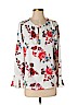 Ann Taylor 100% Polyester Ivory Long Sleeve Blouse Size S - photo 1