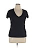 Love 21 Black Short Sleeve T-Shirt Size XL - photo 1